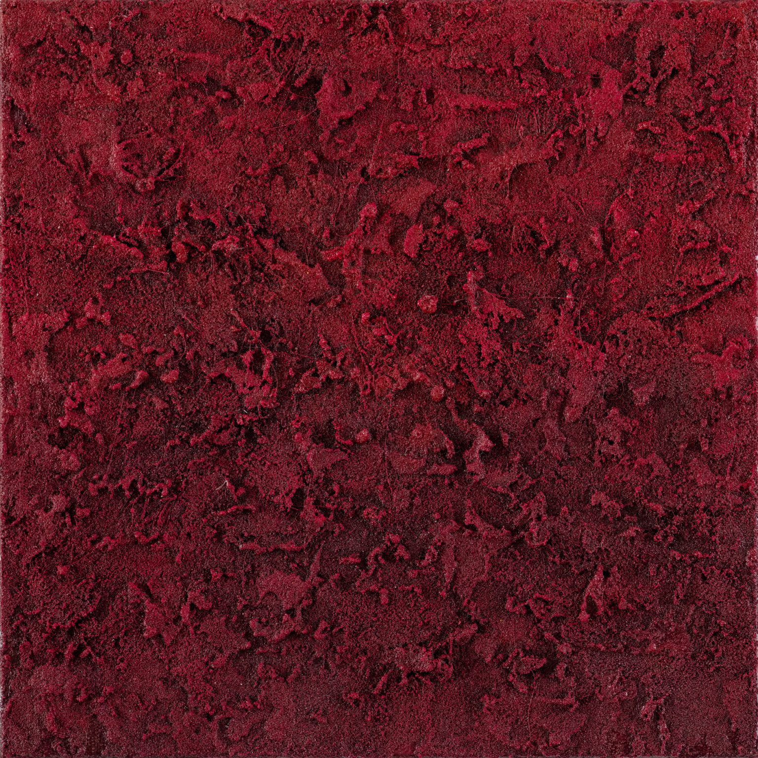 Prism (Red / 稜鏡-紅 / 2017) Oil & Mixed Media on Canvas, 25.5cm x 25.5cm | Prism (Red / 稜鏡-紅 / 2017) Oil & Mixed Media on Canvas, 25.5cm x 25.5cm